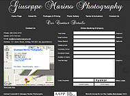 Giuseppe Marino Photography Website